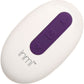 INMI Ride N' Grind 10X Rechargeable Waterproof Silicone Vibrating Grinder With Remote - Purple