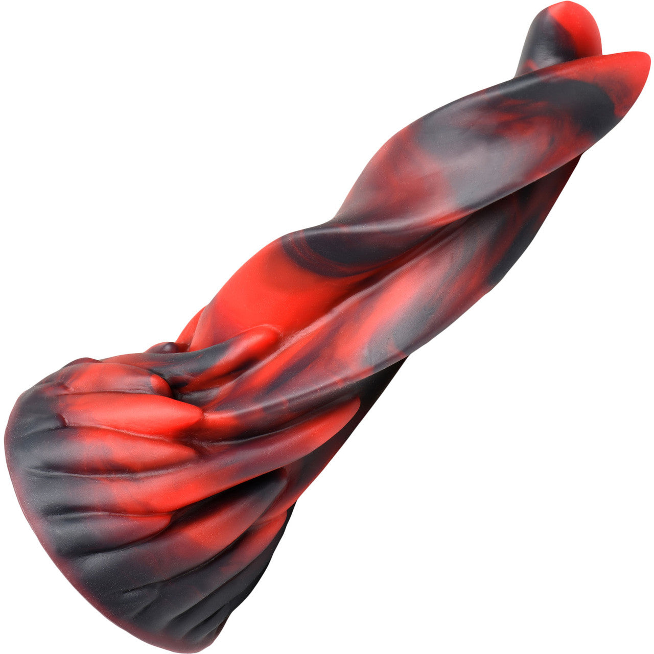 Hell Kiss Twisted Tongues 7.4" Silicone Suction Cup Dildo By Creature Cocks