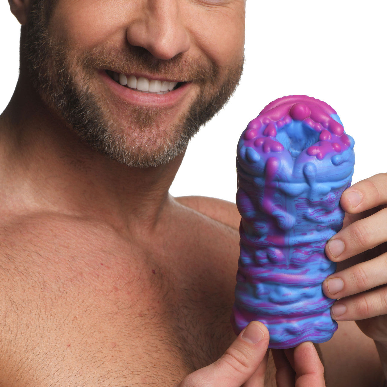 Cyclone Silicone Squishy Alien Vagina Stroker By Creature Cocks