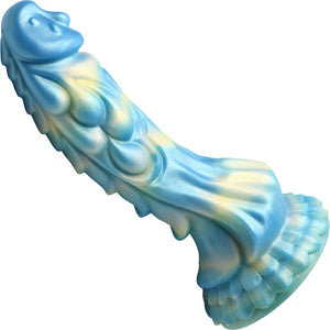 Sea Stallion 8.25" Rechargeable Vibrating Silicone Suction Cup Dildo With Remote By Creature Cocks