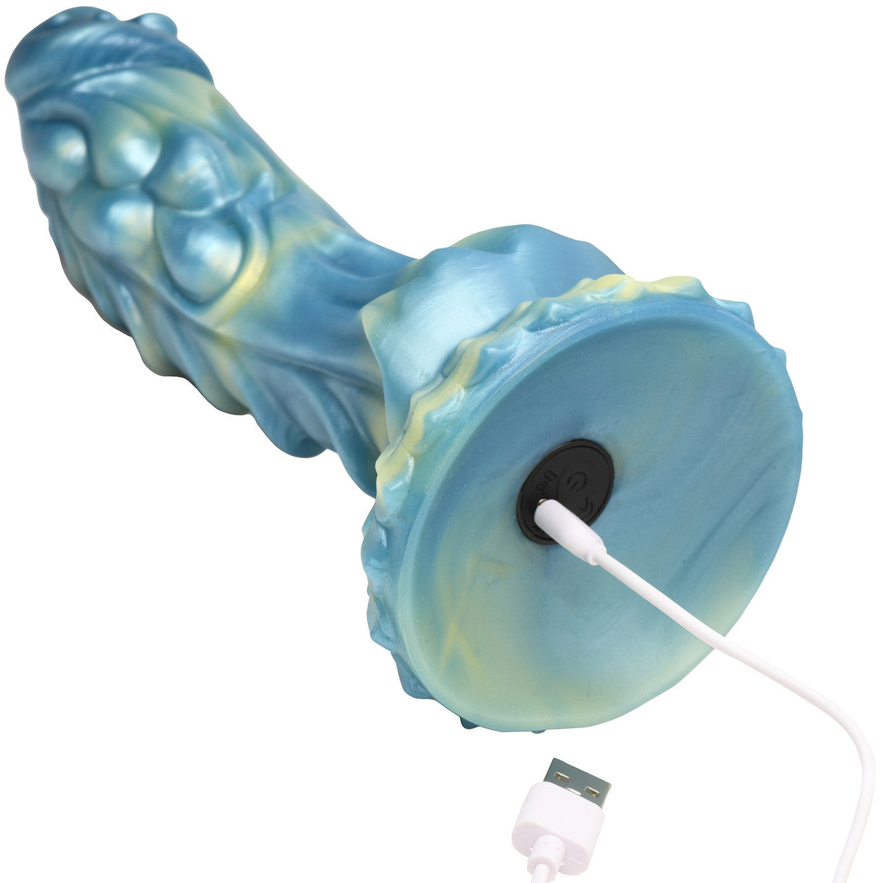 Sea Stallion 8.25" Rechargeable Vibrating Silicone Suction Cup Dildo With Remote By Creature Cocks