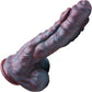 Hydra Sea Monster 10" Silicone Suction Cup Dildo With Balls By Creature Cocks