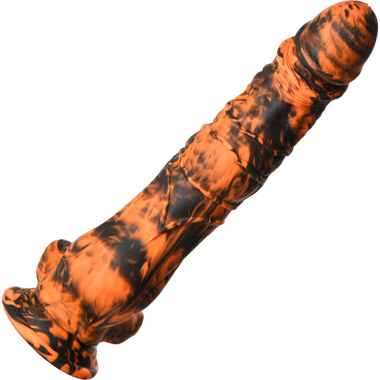 Sabertooth 11" Silicone Suction Cup Dildo With Balls By Creature Cocks