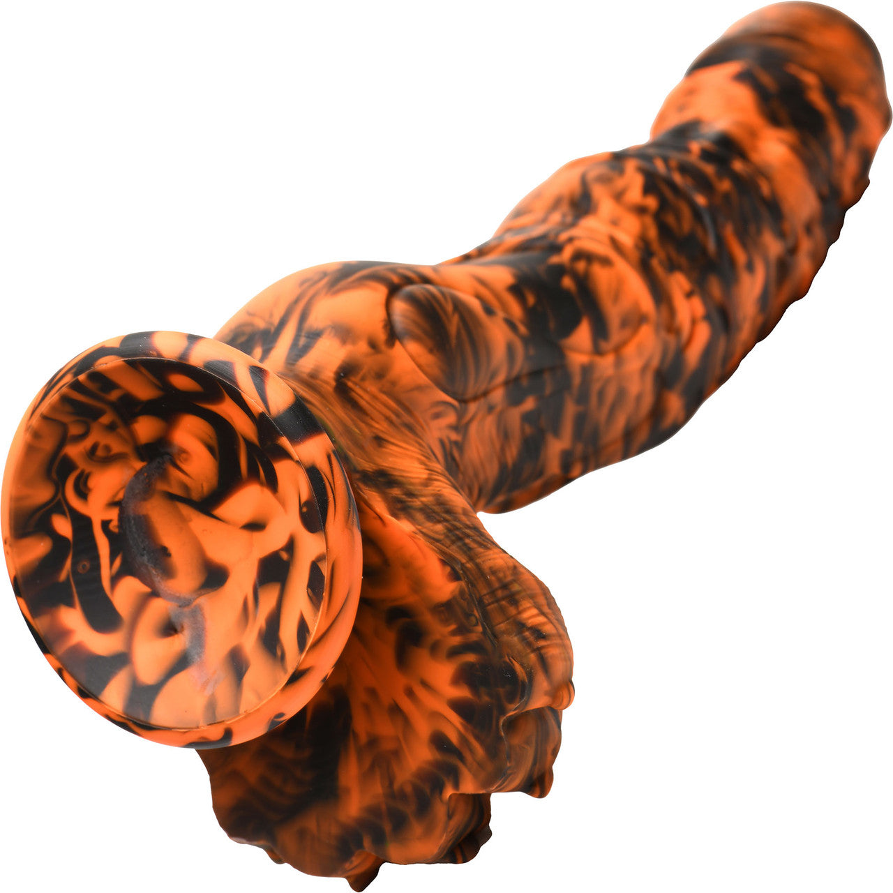 Sabertooth 11" Silicone Suction Cup Dildo With Balls By Creature Cocks