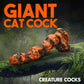 Sabertooth 11" Silicone Suction Cup Dildo With Balls By Creature Cocks