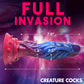 Intruder Alien 9" Silicone Suction Cup Dildo By Creature Cocks