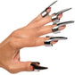 Master Series Clawed 5-Piece Sensational Fingertip Play Rings - Stainless Steel