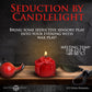 Master Series Flaming Rose Red Drip Candle