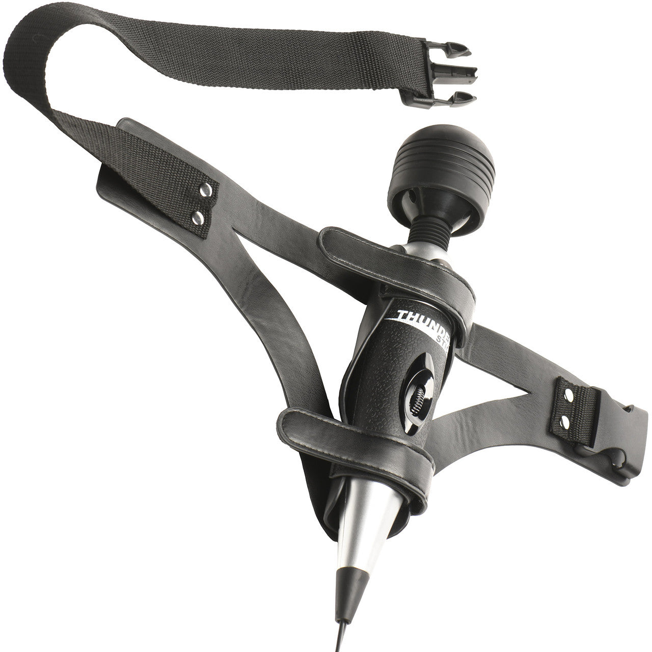 Master Series Thunder Strap Wand Thigh Harness With O-Ring Master Series Thunder Strap Wand Thigh Harness With O-Ring