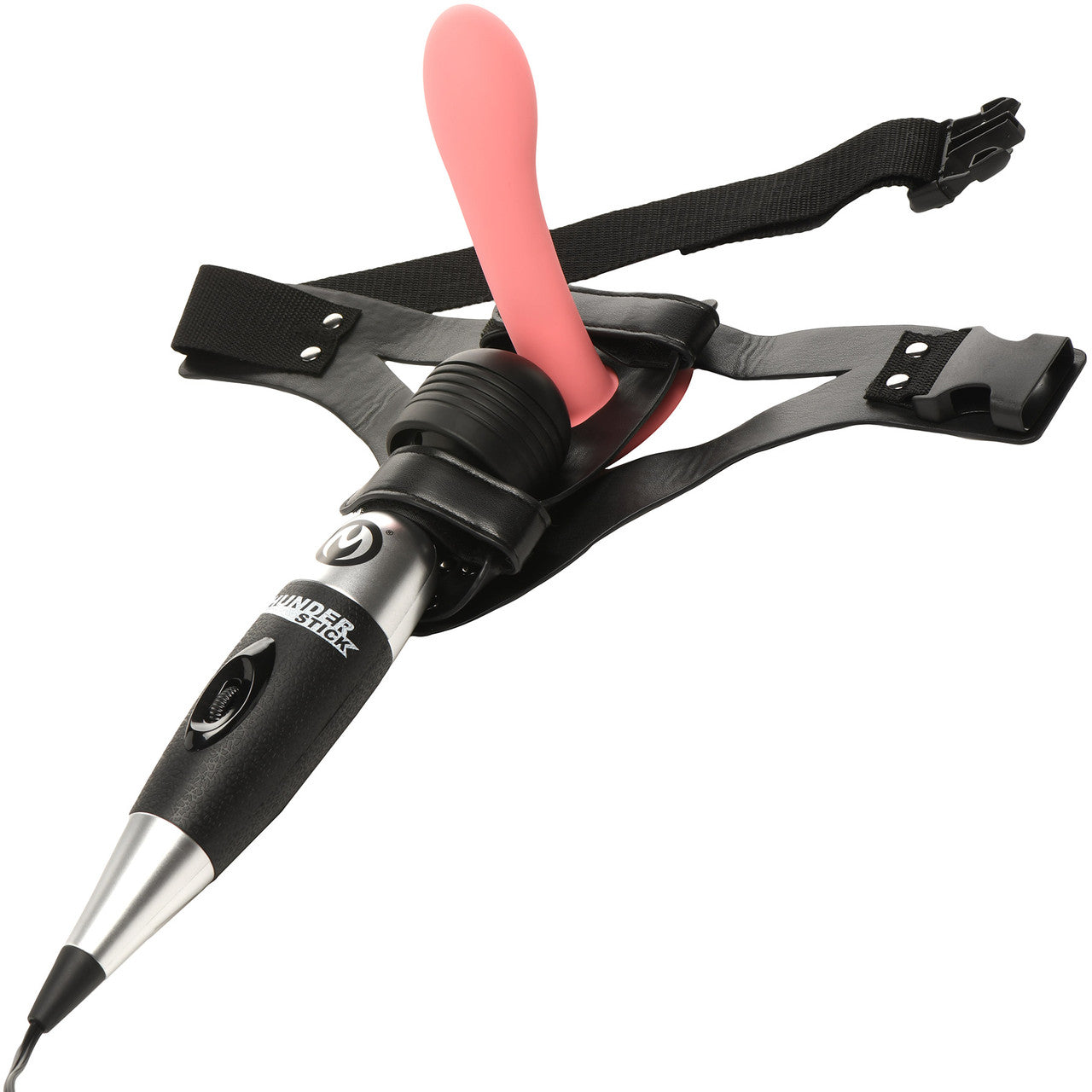 Master Series Thunder Strap Wand Thigh Harness With O-Ring Master Series Thunder Strap Wand Thigh Harness With O-Ring