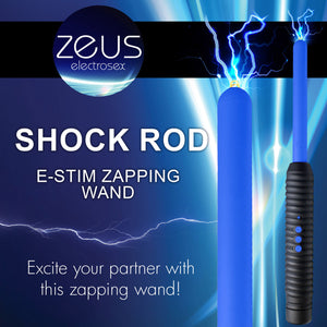 Zeus Electrosex Shock Rod E-Stim Zapping Wand