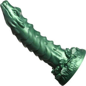 Cockness Monster Lake Creature 8" Silicone Suction Cup Dildo By Creature Cocks