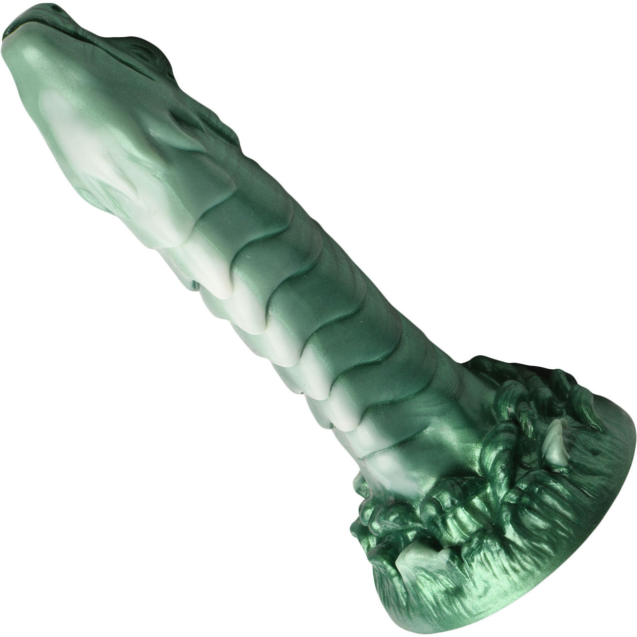 Cockness Monster Lake Creature 8" Silicone Suction Cup Dildo By Creature Cocks