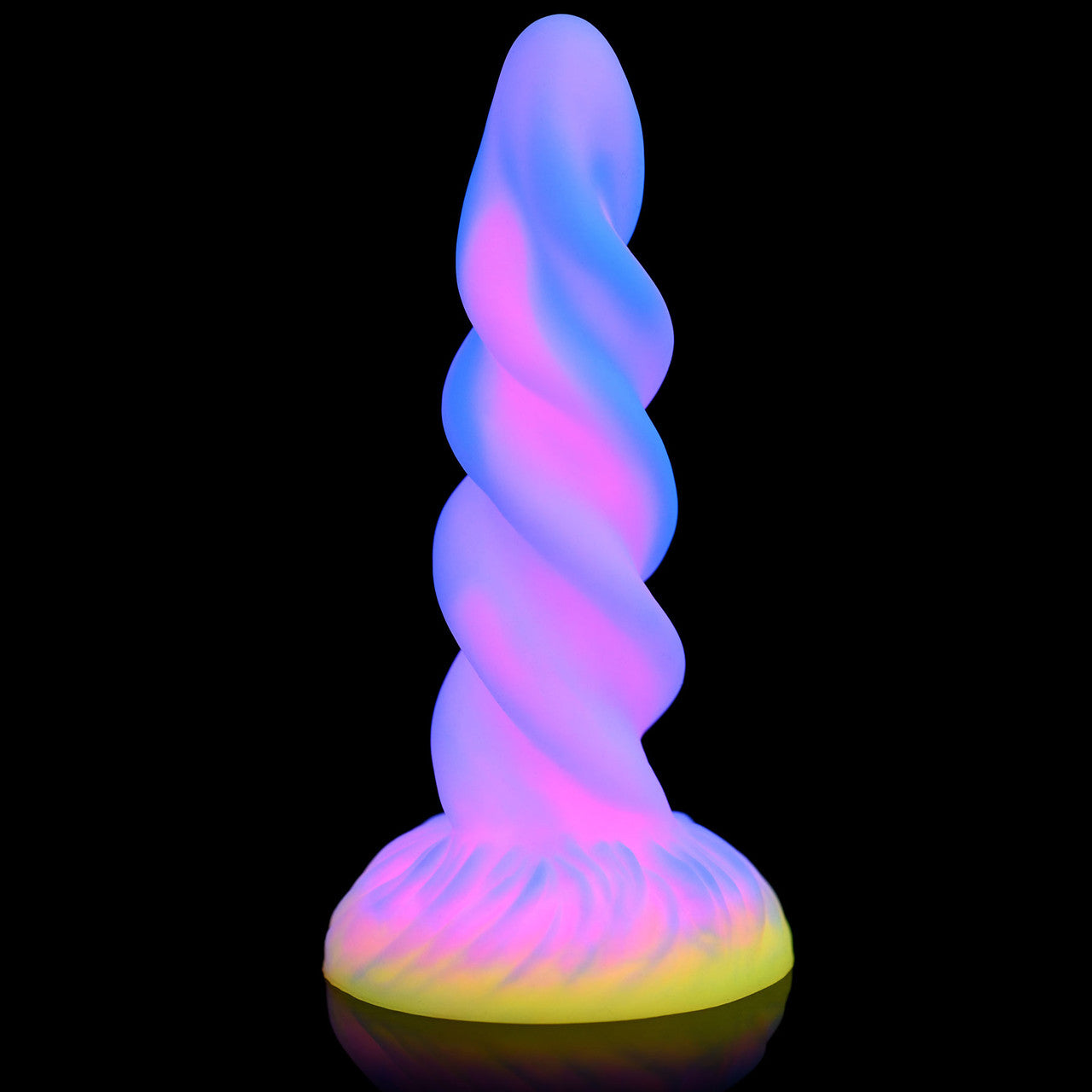 Moon Rider Glow In The Dark Unicorn 8" Silicone Suction Cup Dildo By Creature Cocks