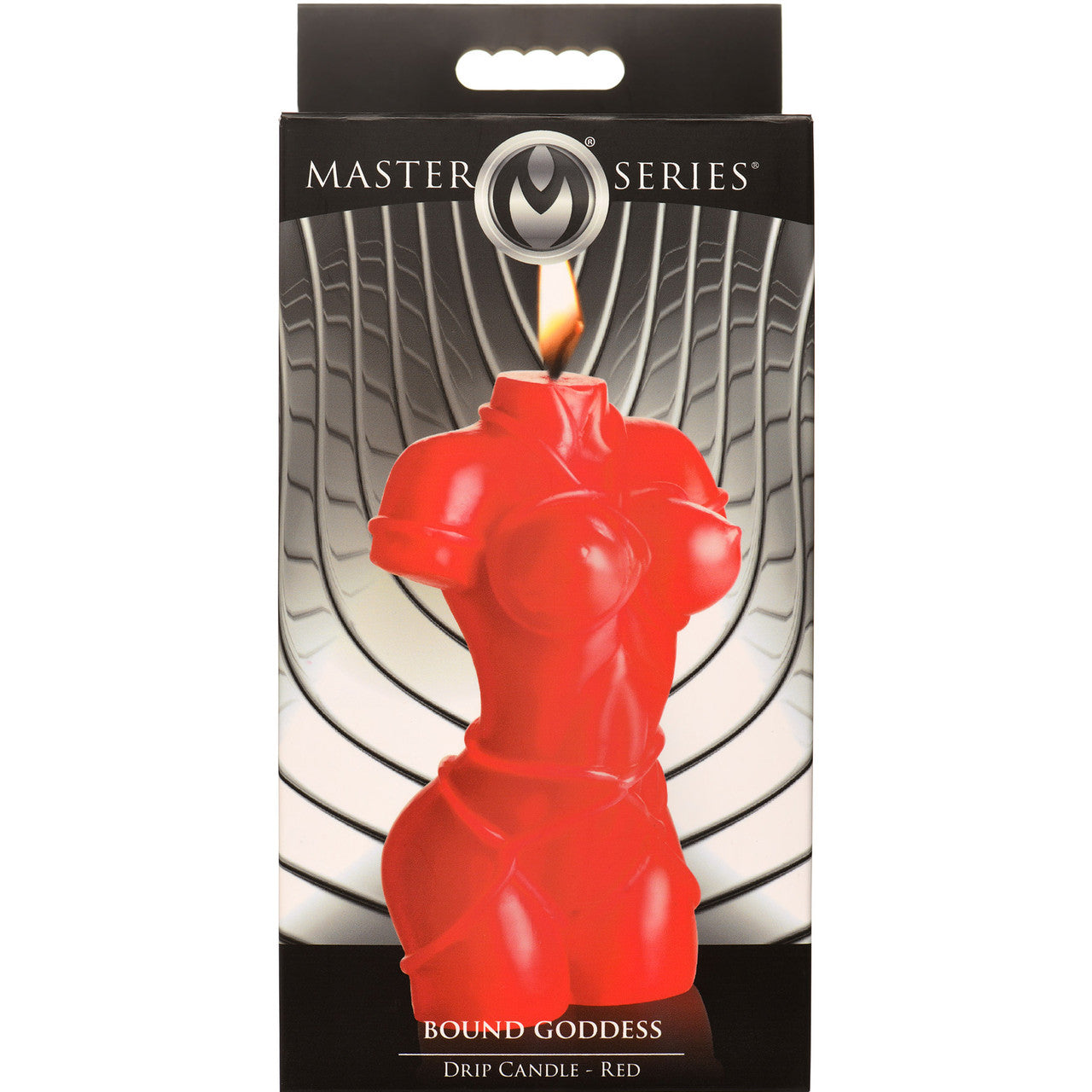 Master Series Bound Goddess Drip Candle - Red