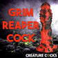 Reaper 9" Silicone Suction Cup Dildo By Creature Cocks