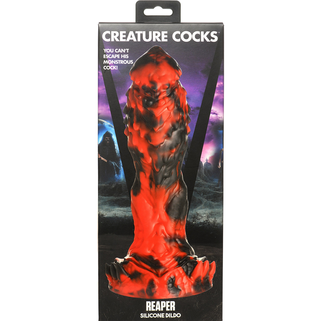 Reaper 9" Silicone Suction Cup Dildo By Creature Cocks