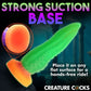 Tenta-Cock Glow In The Dark 9.5" Silicone Suction Cup Dildo By Creature Cocks