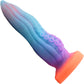 Tenta-Cock Glow In The Dark 9.5" Silicone Suction Cup Dildo By Creature Cocks