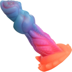 Aqua-Cock 7.5" Silicone Glow In The Dark Suction Cup Dildo By Creature Cocks