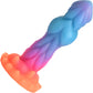 Aqua-Cock 7.5" Silicone Glow In The Dark Suction Cup Dildo By Creature Cocks