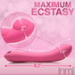 INMI Extreme-G Rechargeable Silicone Inflating G-Spot Vibrator - Pink