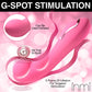 INMI Extreme-G Rechargeable Silicone Inflating G-Spot Vibrator - Pink