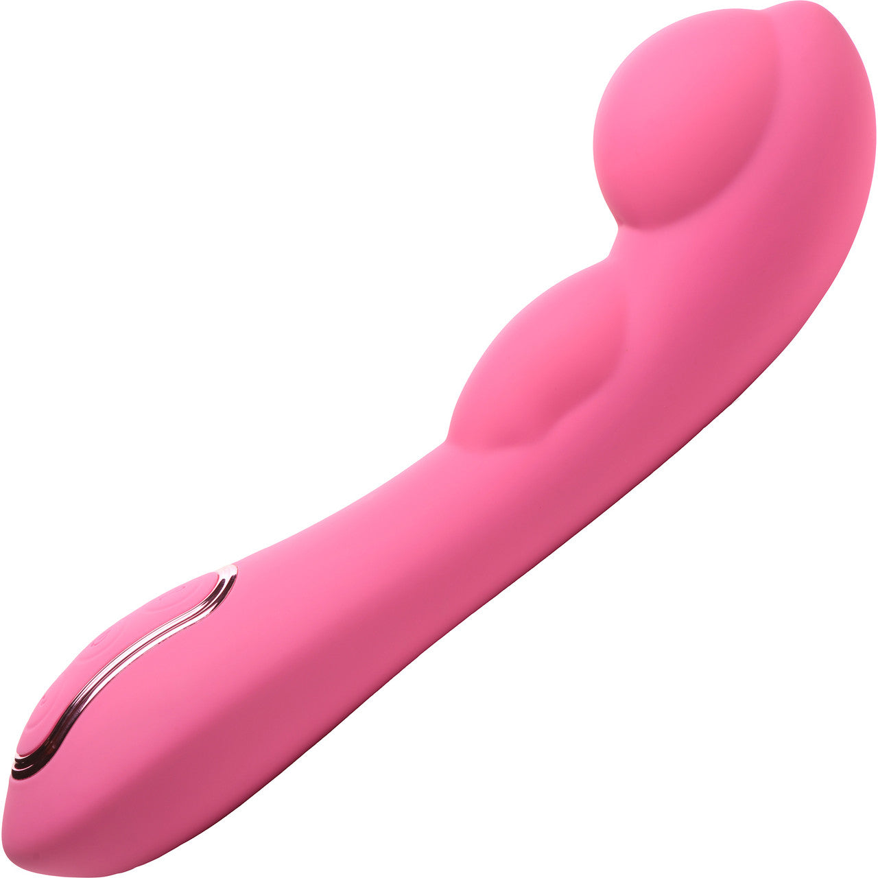 INMI Extreme-G Rechargeable Silicone Inflating G-Spot Vibrator - Pink