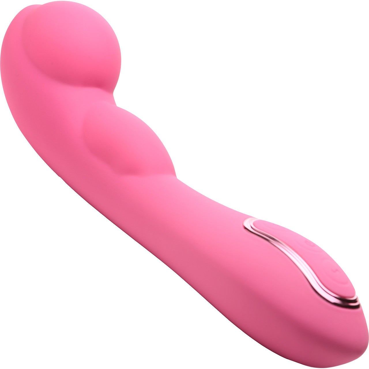 INMI Extreme-G Rechargeable Silicone Inflating G-Spot Vibrator - Pink