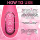 INMI Extreme-G Rechargeable Silicone Inflating G-Spot Vibrator - Pink