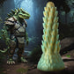 Stegosaurus Spiky Reptile 7.5" Silicone Suction Cup Dildo By Creature Cocks