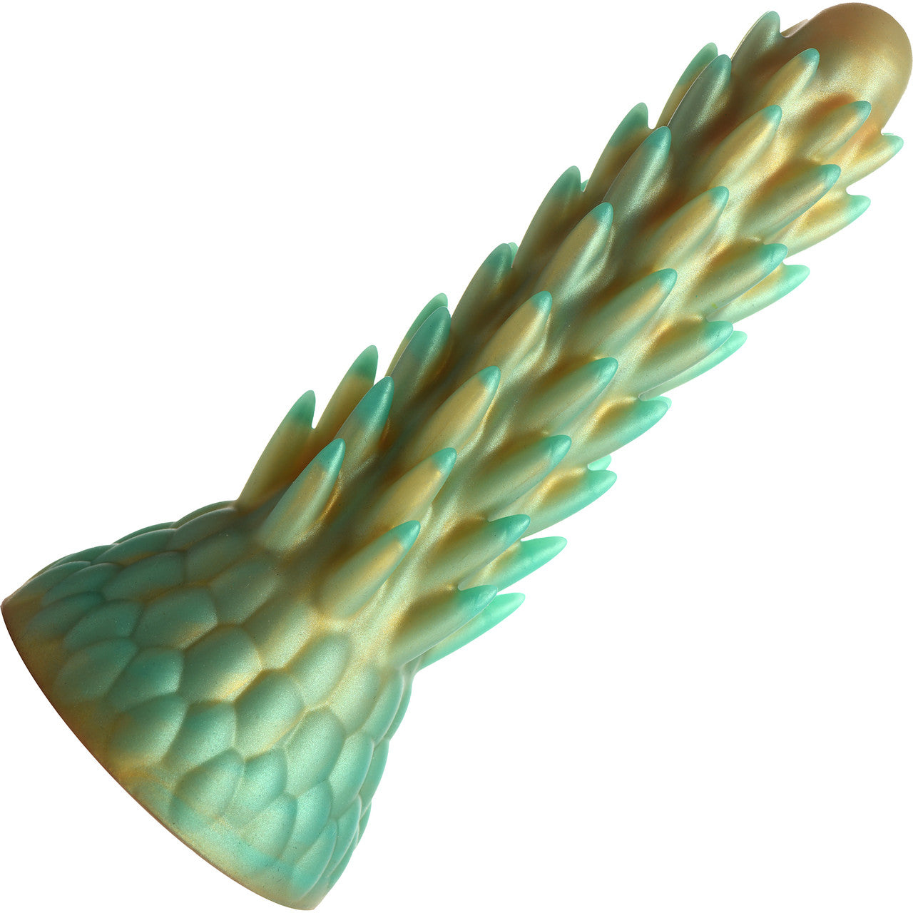 Stegosaurus Spiky Reptile 7.5" Silicone Suction Cup Dildo By Creature Cocks