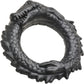 Black Caiman Silicone Cock Ring By Creature Cocks