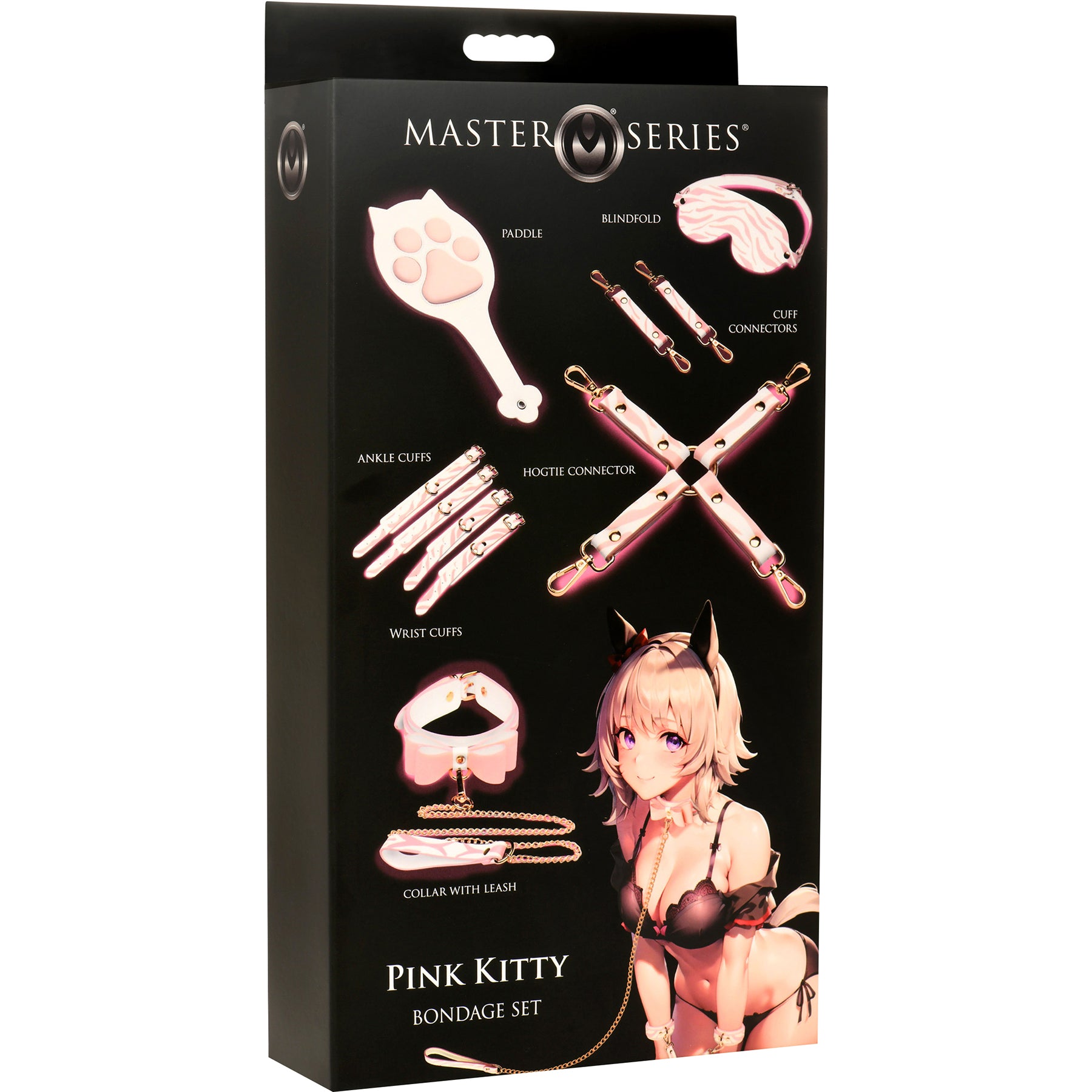 Master Series Pink Kitty Bondage Set