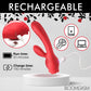 Bloomgasm Blooming Bunny Rechargeable Sucking & Thrusting Silicone Rabbit Vibrator