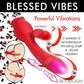 Bloomgasm Blooming Bunny Rechargeable Sucking & Thrusting Silicone Rabbit Vibrator