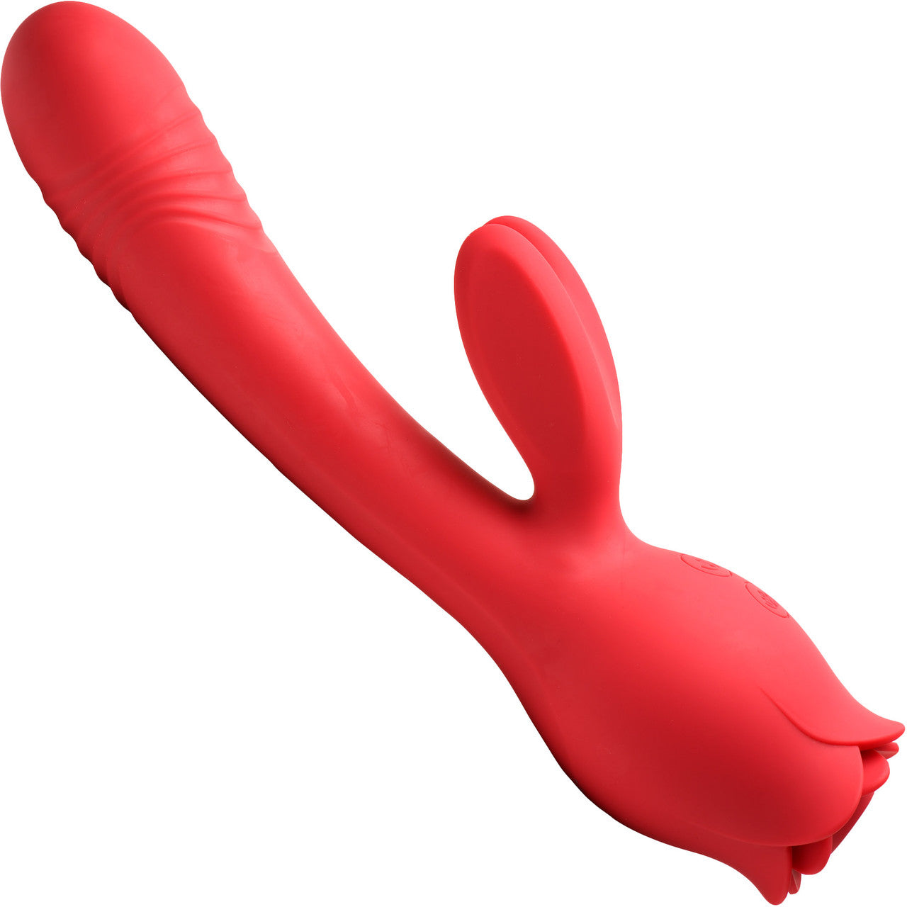 Bloomgasm Blooming Bunny Rechargeable Sucking & Thrusting Silicone Rabbit Vibrator