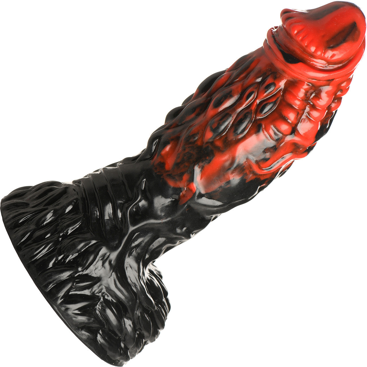 Vulcan 8.75" Silicone Suction Cup Dildo With Balls By Creature Cocks