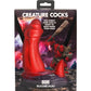 Ogre 7" Silicone Dual Stimulation Suction Cup Dildo By Creature Cocks