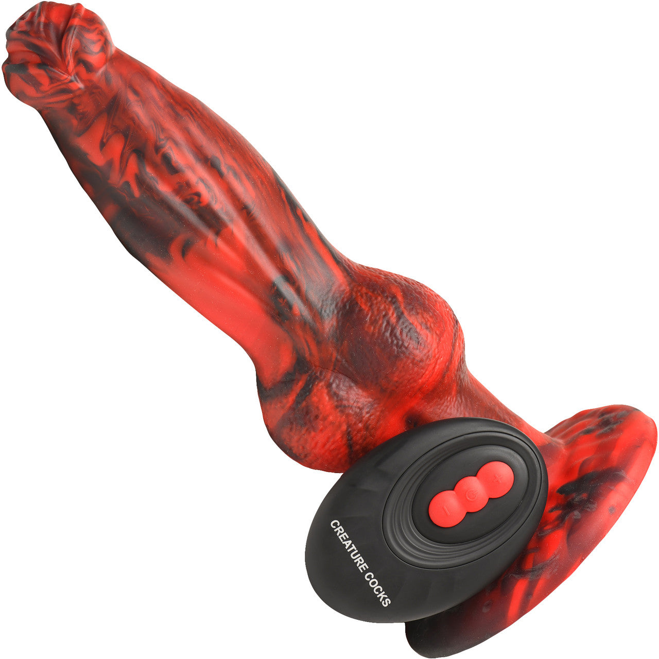 Hell Wolf Thrusting & Vibrating Suction Cup Dildo Hell Wolf Thrusting & Vibrating Suction Cup Dildo