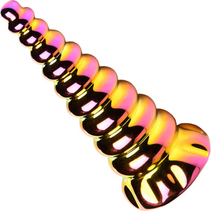 Twilight 6.25" Rainbow Glass Dildo By Creature Cocks