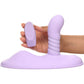 Inmi Thrust 'N' Grind Thrusting & Vibrating Silicone Rechargeable Grinder With Remote - Purple