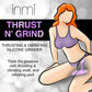 Inmi Thrust 'N' Grind Thrusting & Vibrating Silicone Rechargeable Grinder With Remote - Purple