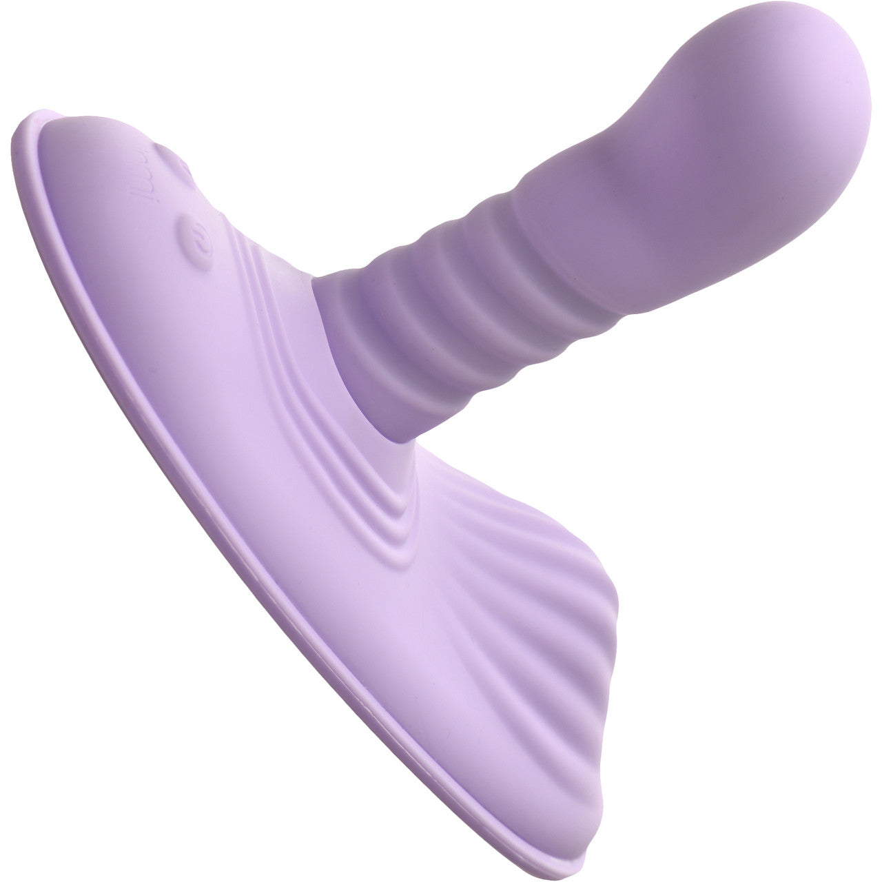 Inmi Thrust 'N' Grind Thrusting & Vibrating Silicone Rechargeable Grinder With Remote - Purple