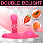 Inmi Spin 'N' Grind Rotating & Vibrating Silicone Rechargeable Grinder With Remote - Pink