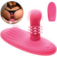 Inmi Spin 'N' Grind Rotating & Vibrating Silicone Rechargeable Grinder With Remote - Pink