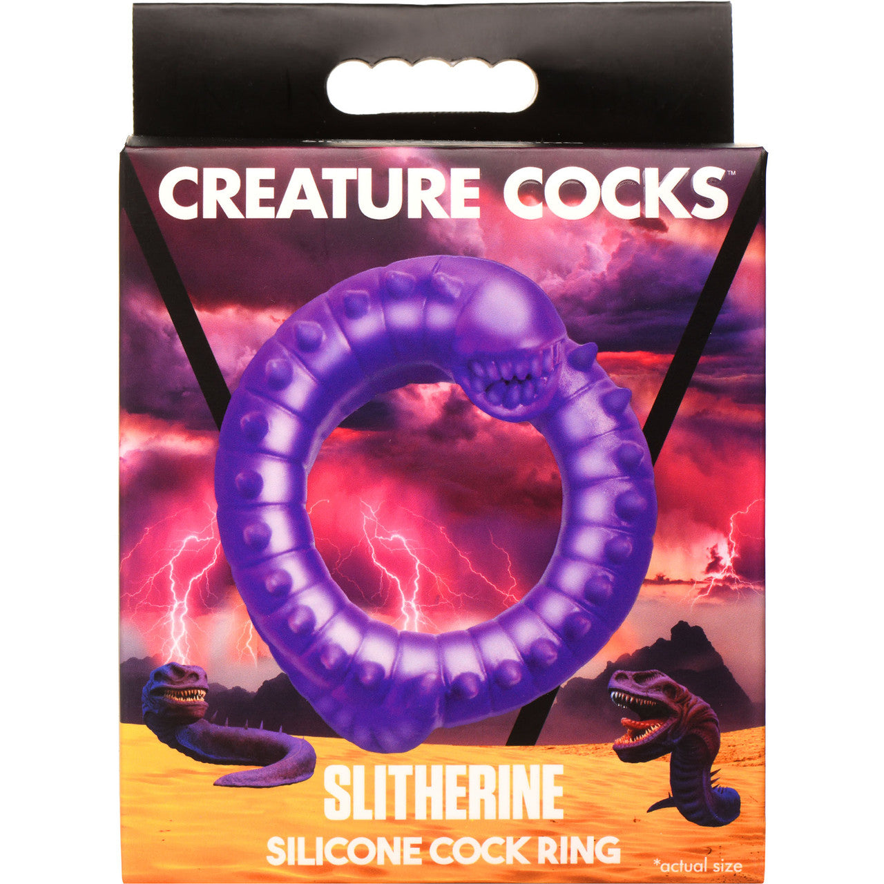 Slitherine Silicone Cock Ring By Creature Cocks