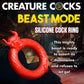 Beast Mode Silicone Cock Ring By Creature Cocks