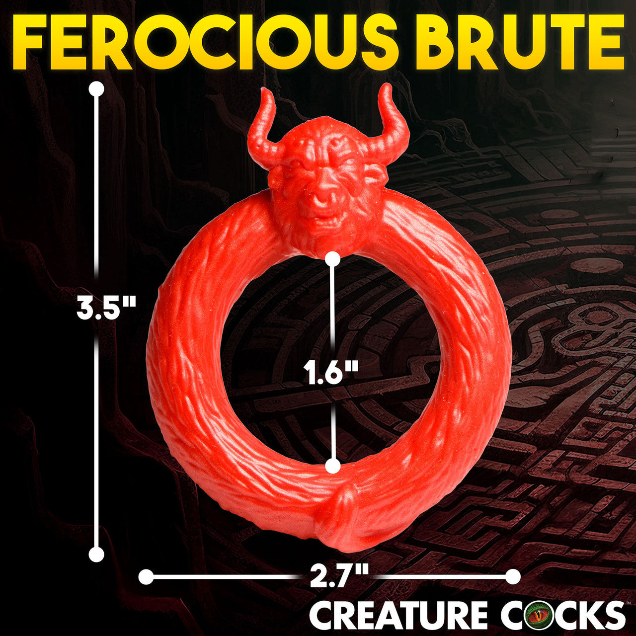 Beast Mode Silicone Cock Ring By Creature Cocks