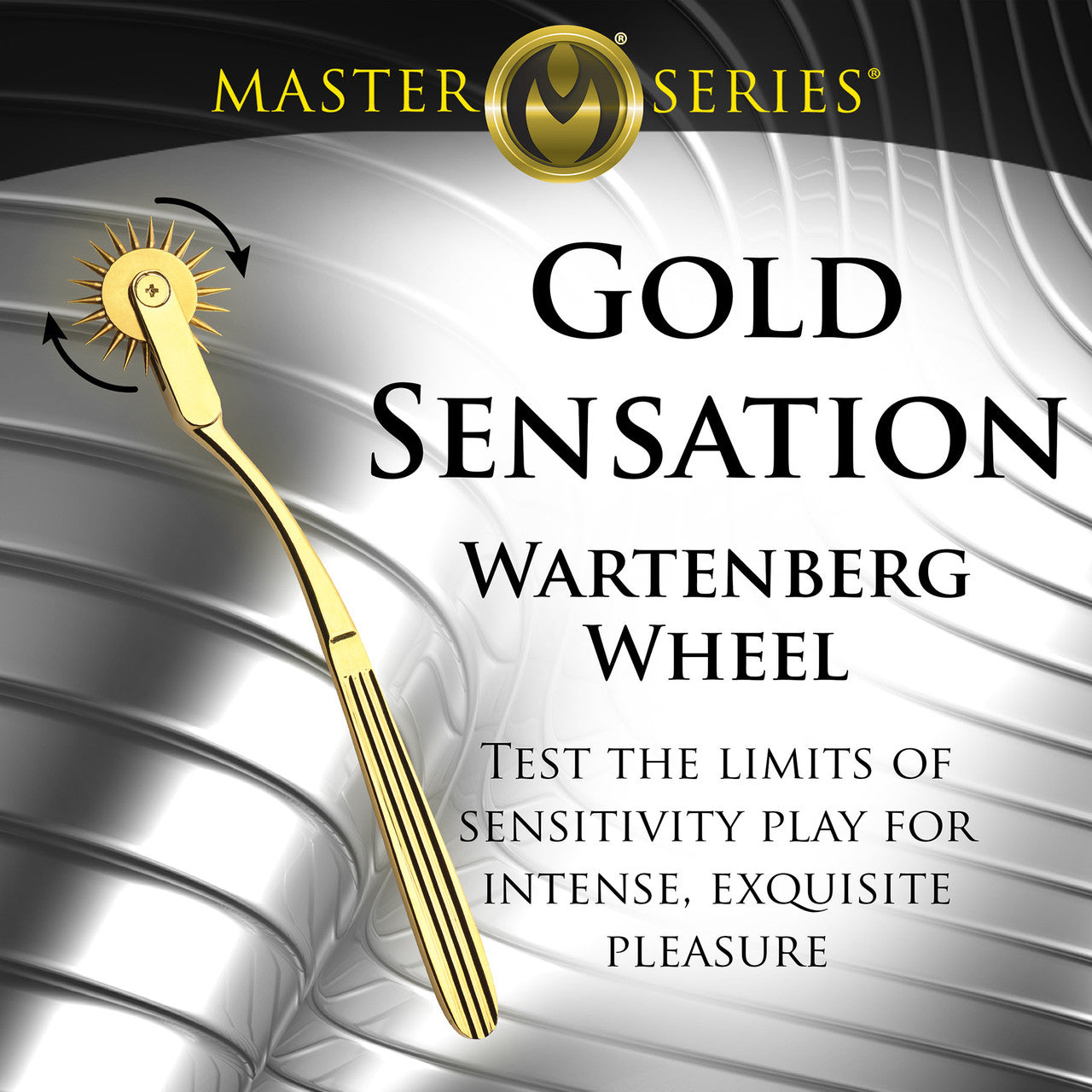 Master Series Gold Sensation Wartenberg Pleasure Wheel